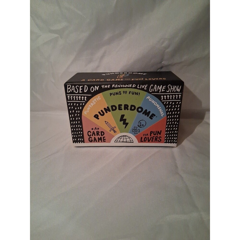 Punderdome: A Card Game for Pun Lovers - Party Game - Complete and Sealed
